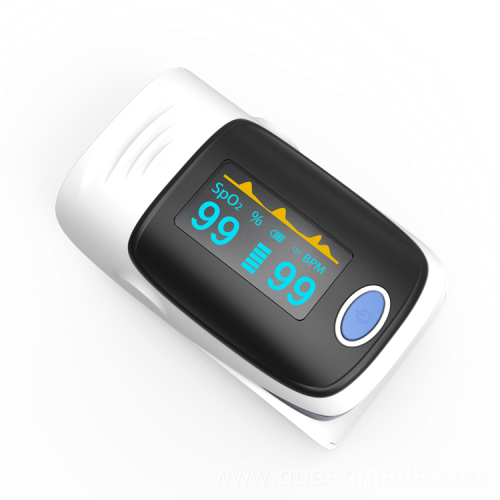 CE approved fingertip blood oxygen monitor